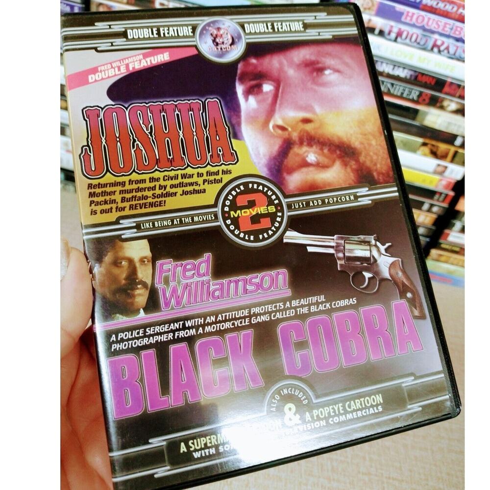 DVD Joshua / Black Cobra - Retro Western - 2 Movies - Double Feature